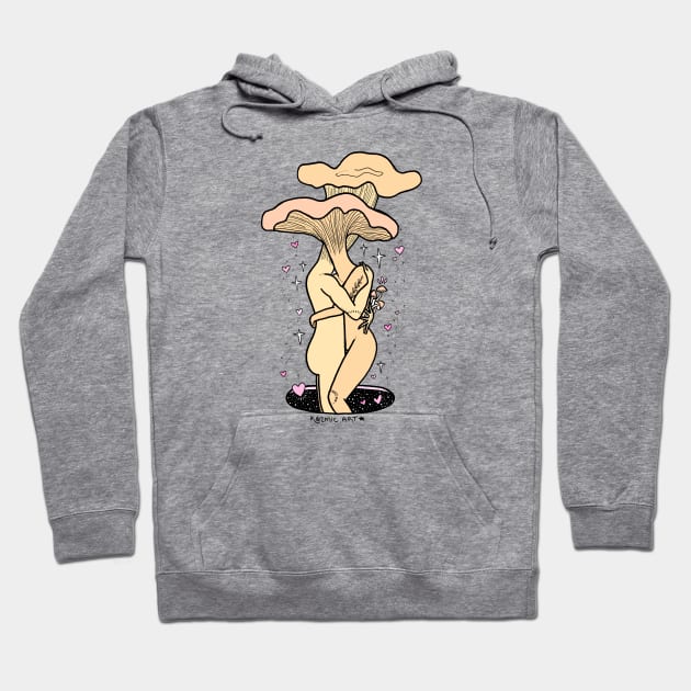 Chanterelle Lovers Hoodie by Kozmic Art